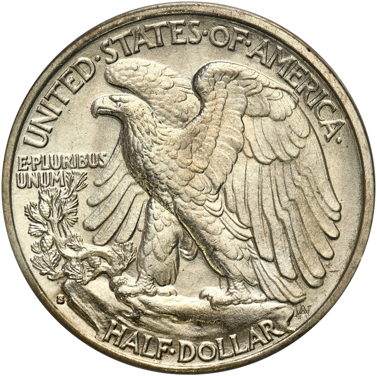 USA. 1/2 dolara (50 centów) 1935 S San Francisco Liberty PCGS MS64 – PIĘKNE